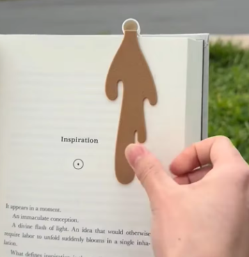 Spilled Coffee Bookmark